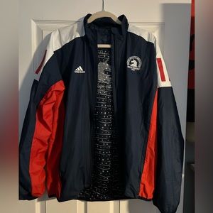 Adidas 2020 Boston Marathon Celebration Jacket BAA Tough Ruck Mens